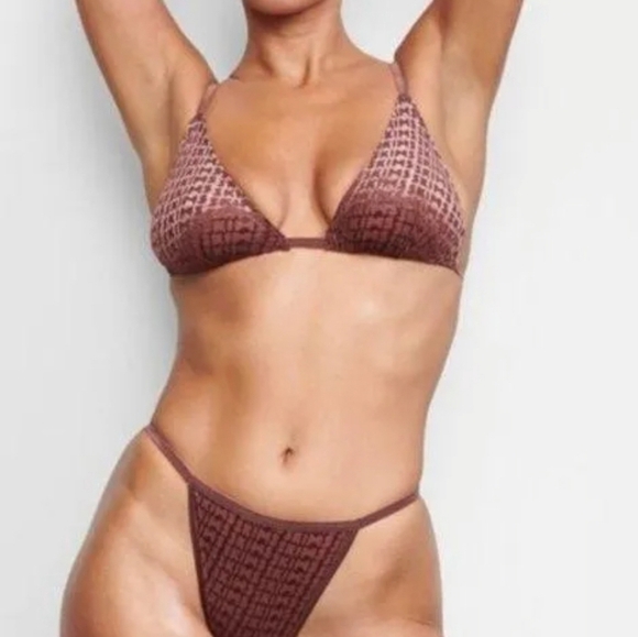 Skims Burnout Logo Bralette NWT - Picture 1 of 8